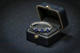 Round Cut Natural Blue Sapphire Eternity Band RG-GM-BS-SL-037