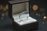 Round Cut Natural Blue Sapphire Eternity Band RG-GM-BS-SL-037