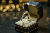 Natural Blue Topaz Dainty Ring RG-GM-BT-SL-034