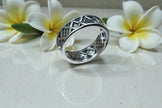 925 sterling silver Textured Ring Band RG-OX-SL-022
