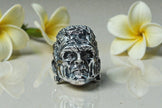 925 sterling silver warrior face ring RG-OX-SL-026