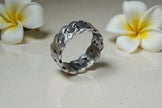 Oxidised Sterling Silver Ring Band RG-OX-SL-027