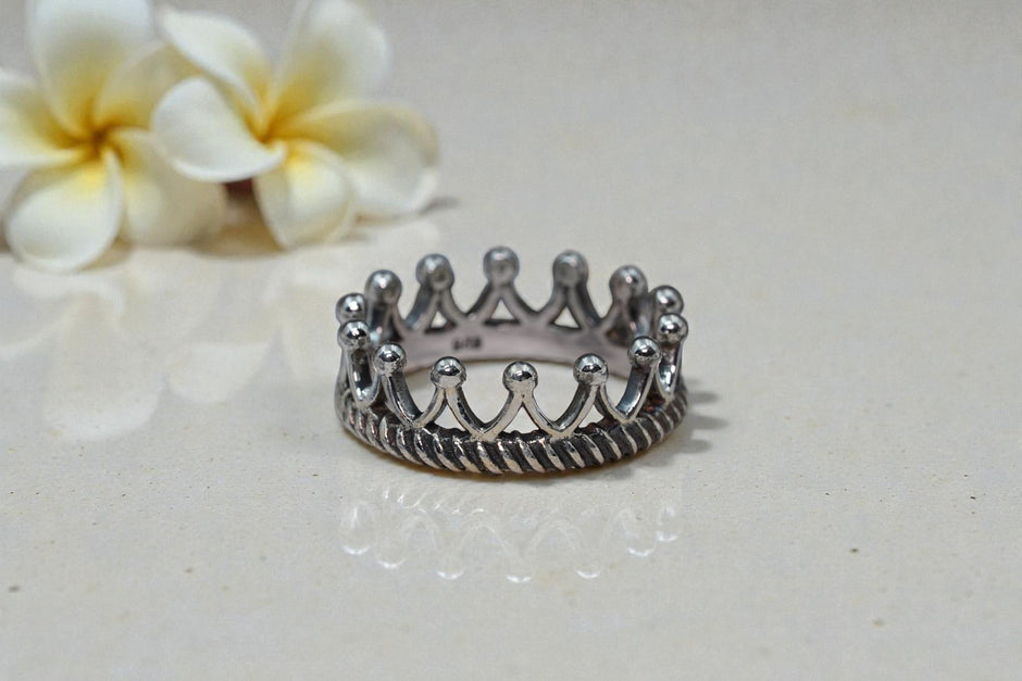 Princess Crown ring RG-OX-SL-028