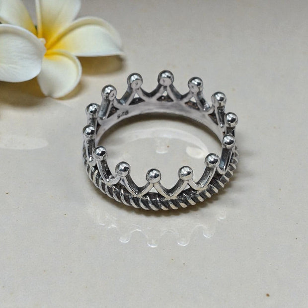 Princess Crown ring RG-OX-SL-028