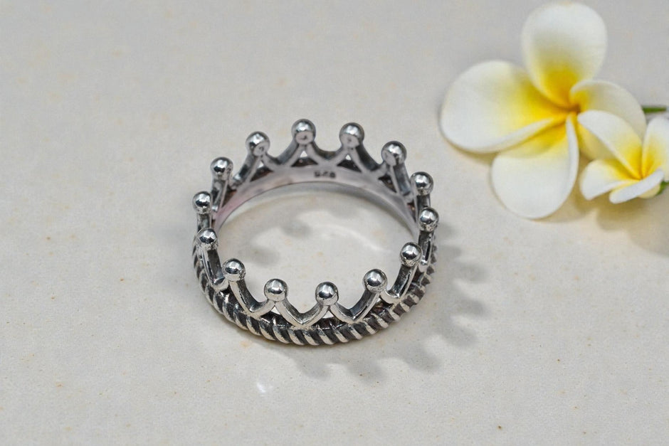 Princess Crown ring RG-OX-SL-028