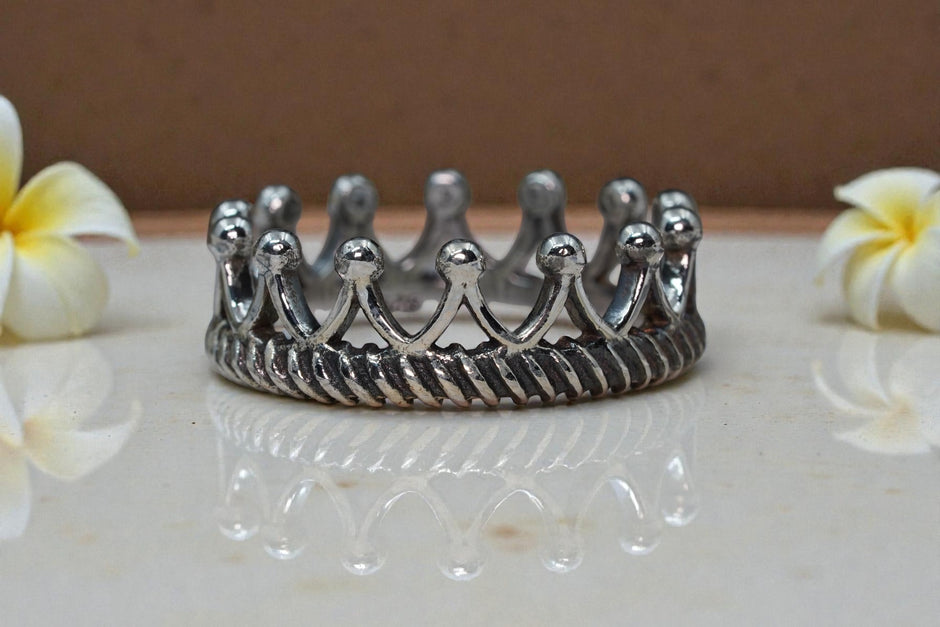 Princess Crown ring RG-OX-SL-028