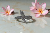 925 sterling silver snake wrap ring RG-OX-SL-031