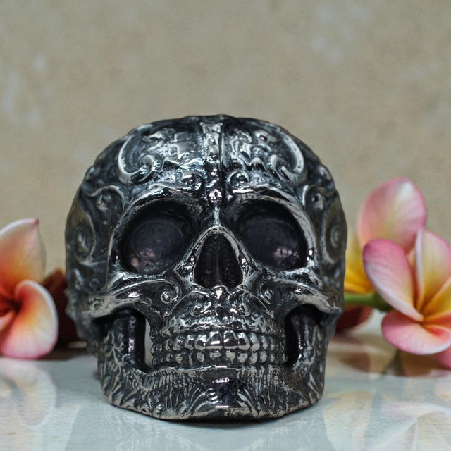 925 sterling silver face ring RG-OX-SL-035