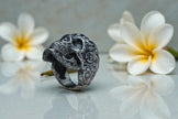 925 sterling silver face ring RG-OX-SL-035