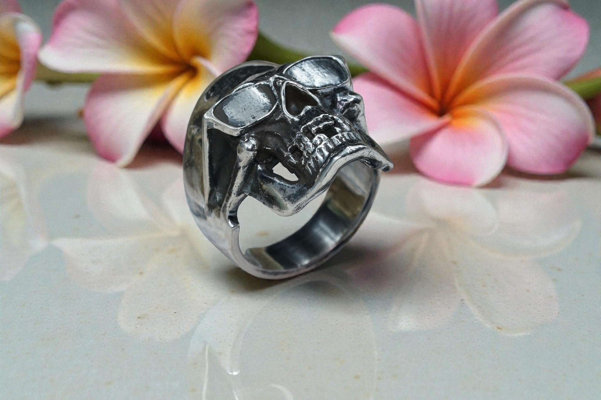 925 sterling silver face ring RG-OX-SL-037
