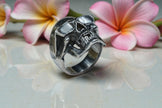 925 sterling silver face ring RG-OX-SL-037