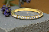 Moissanite  Eternity Band Ring