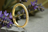 Moissanite  Eternity Band Ring
