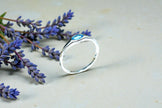 Oval Cut Natural Blue Topaz birthstone  Ring RG-GM-BT-SL-013