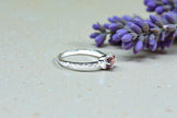 Natural dainty Garnet  Ring RG-GM-GR-SL-011