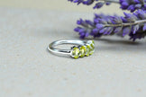 Natural Peridot Eternity band RG-GM-PD-SL-025