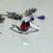 Natural Garnet  Ring RG-GM-GR-SL-012