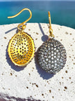 vintage 925 sterling silver drop earrings