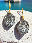 vintage 925 sterling silver drop earrings
