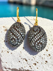 vintage 925 sterling silver drop earrings