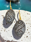 vintage 925 sterling silver drop earrings