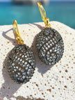 vintage 925 sterling silver drop earrings
