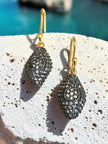 vintage 925 sterling silver drop earrings