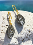 vintage 925 sterling silver drop earrings