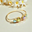 Natural Gemstone  Cuff Bangle