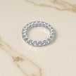 Moissanite Eternity Band Ring RG-MD-SL-100/100