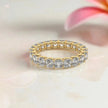 Moissanite Eternity Band Ring RG-MD-SL-100/100