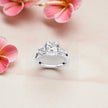 Moissanite Solitaire  Ring RG-MD-SL-100/124