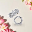 Moissanite Eternity Band Ring RG-MD-SL-100/158