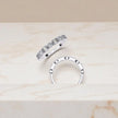Moissanite Dainty Eternity Band Ring RG-MD-SL-100/173