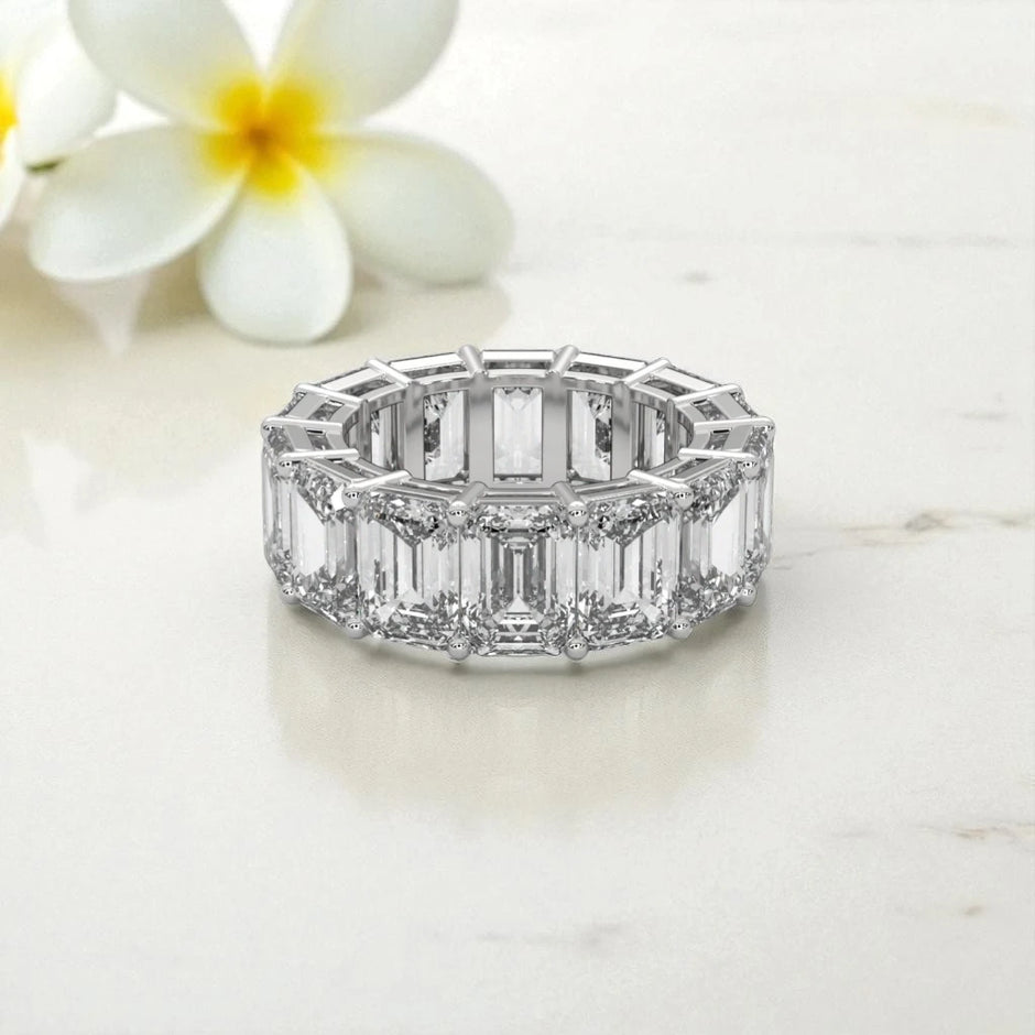 Eternity  Moissanite Band RG-MD-SL-100/18