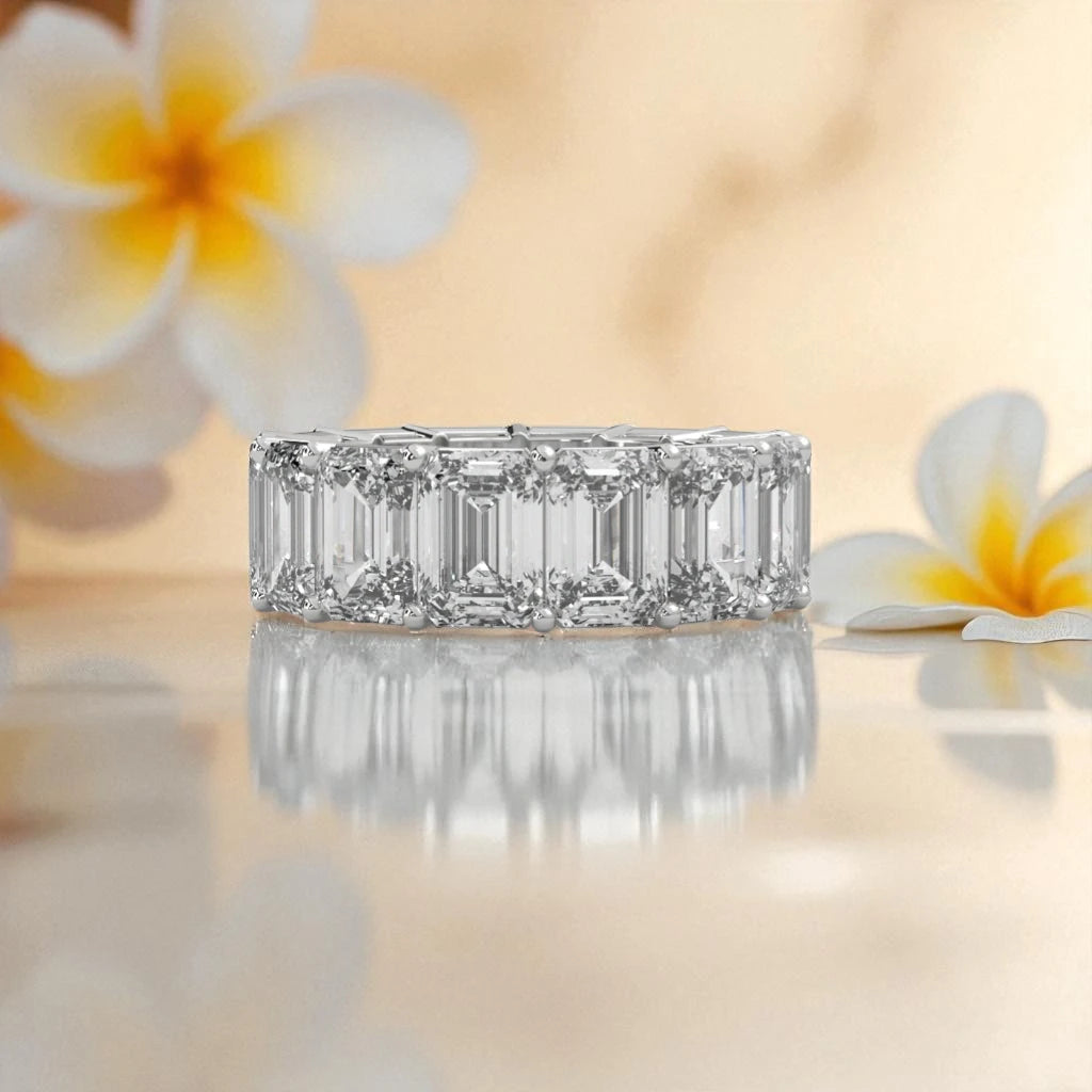 Eternity  Moissanite Band RG-MD-SL-100/18
