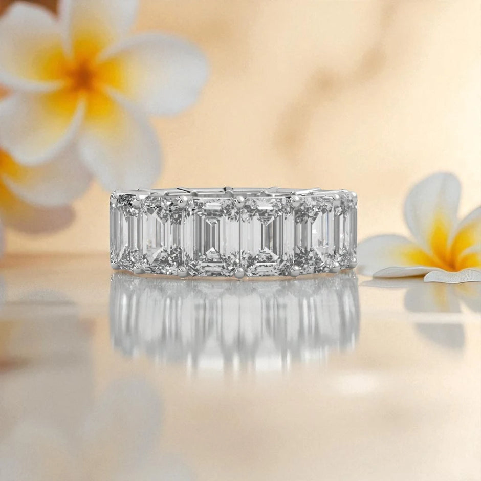 Eternity  Moissanite Band RG-MD-SL-100/18