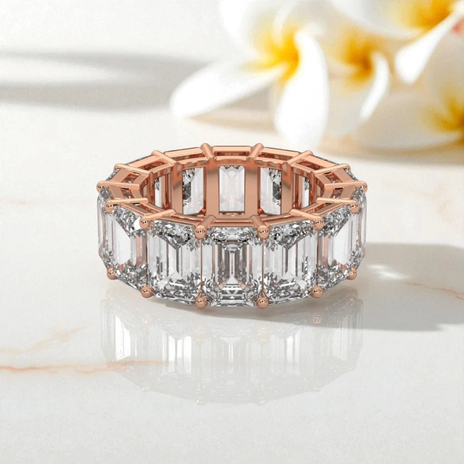Eternity  Moissanite Band RG-MD-SL-100/18