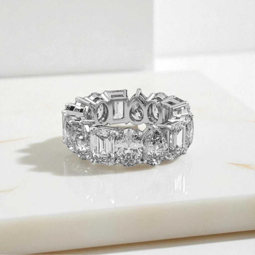 Eternity  Moissanite Band RG-MD-SL-100/19