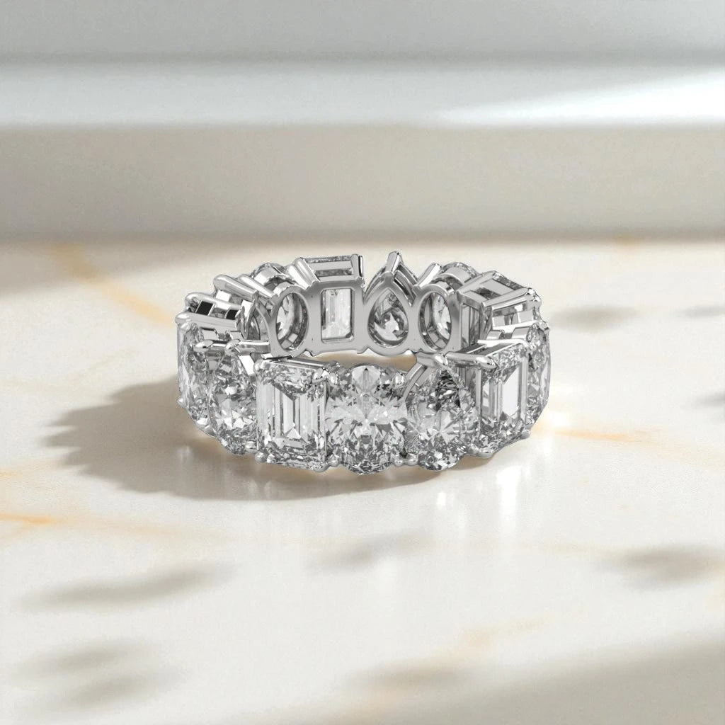 Eternity  Moissanite Band RG-MD-SL-100/19