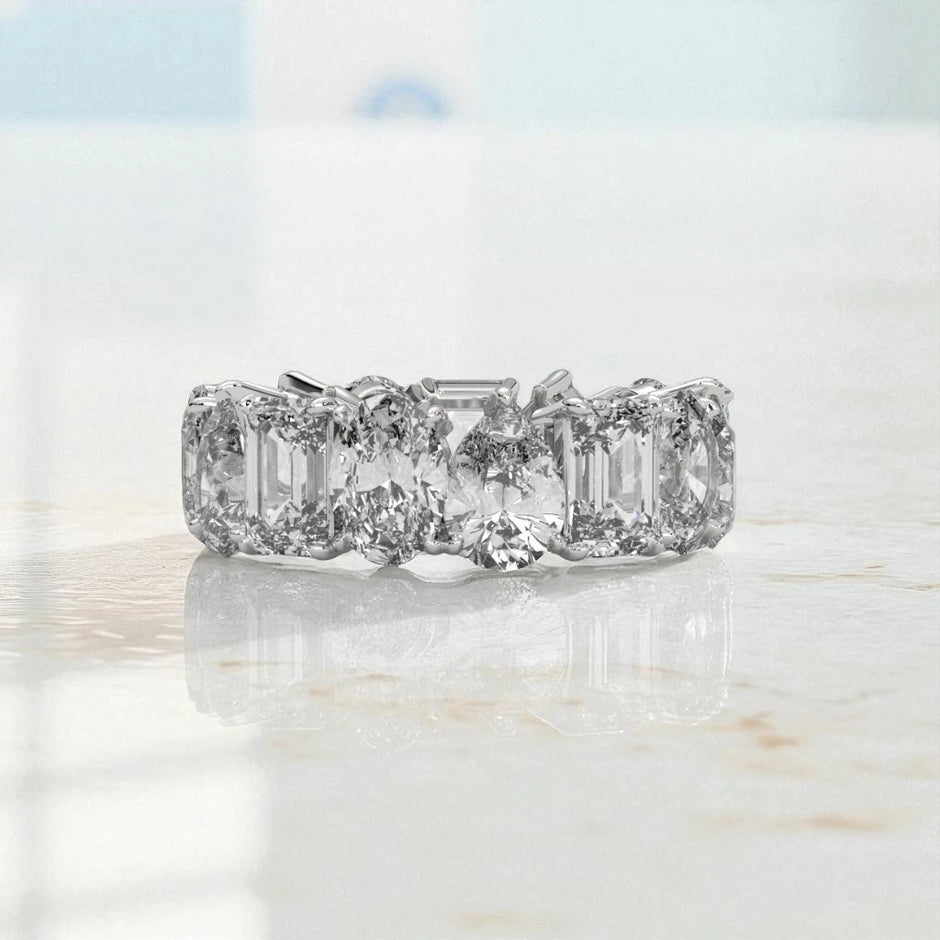Eternity  Moissanite Band RG-MD-SL-100/19