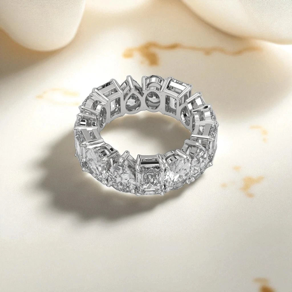 Eternity  Moissanite Band RG-MD-SL-100/19
