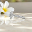 Moissanite  Halo Ring RG-MD-SL-100/25