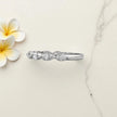 Eternity Moissanite Ring Half Band RG-MD-SL-100/26