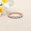 Eternity Moissanite Ring Half Band RG-MD-SL-100/26