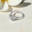 Moissanite  Halo Ring RG-MD-SL-100/28