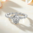 Oval Cut Moissanite Solitaire Ring RG-MD-SL-100/34
