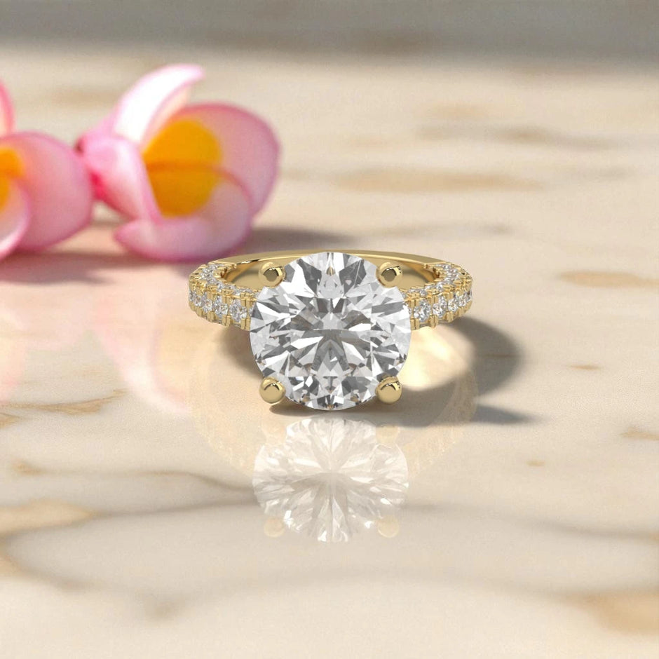 Moissanite Solitaire Ring RG-MD-SL-100/36