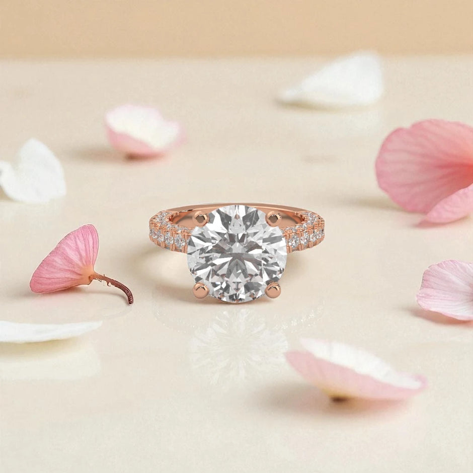Moissanite Solitaire Ring RG-MD-SL-100/36