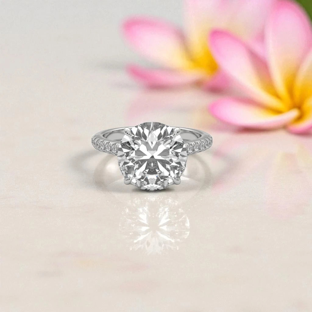 Moissanite Solitaire Ring RG-MD-SL-100/37
